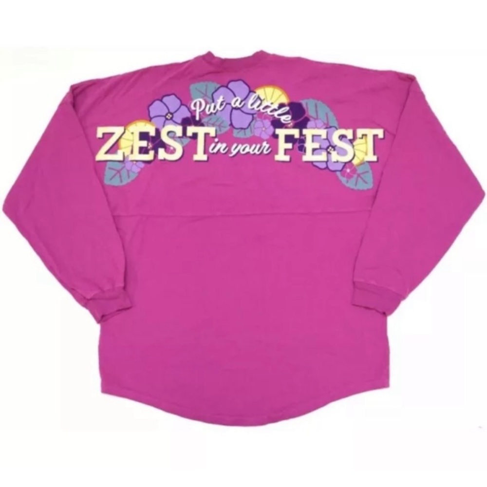 Disney Epcot 2019 Long Sleeve Top Large